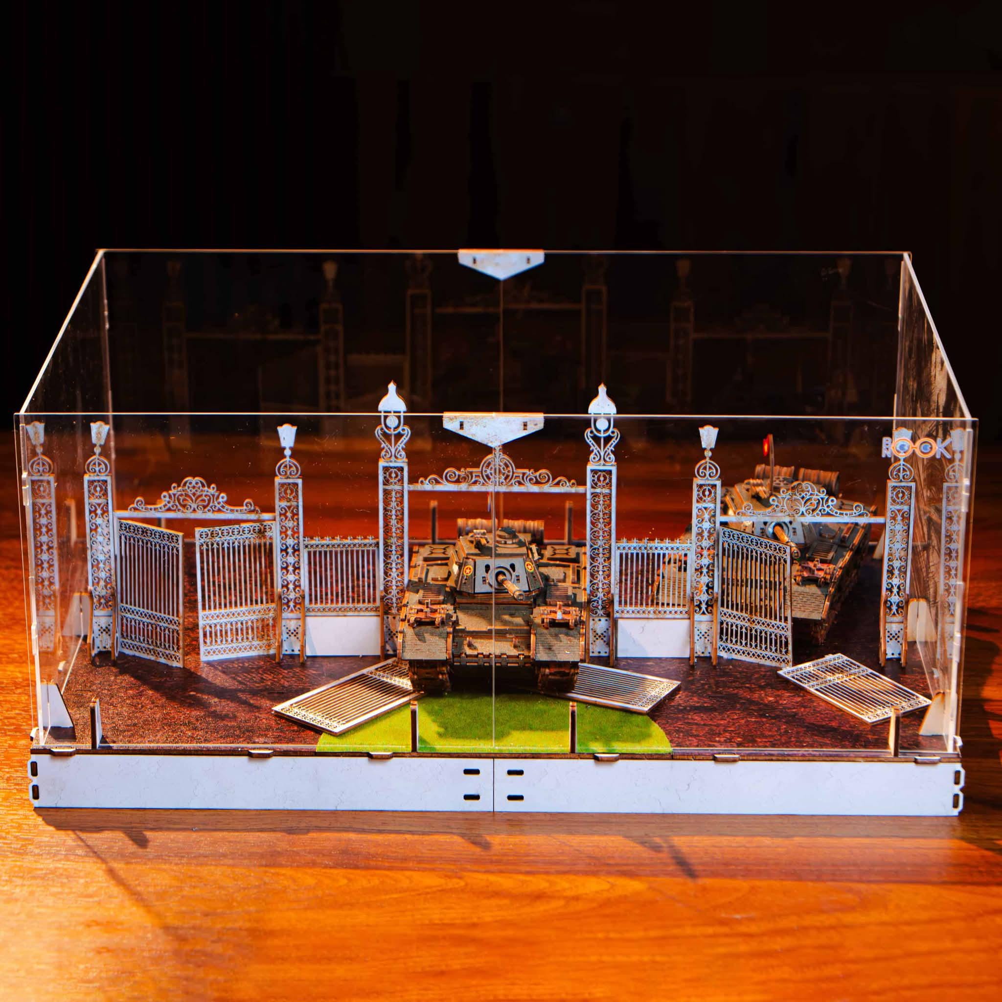 DIY Vietnam History Book Nook: Reunification Palace Diorama Model Kit