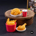 Mini Fried Chicken Fast Food: Dollhouse Foodie Gift