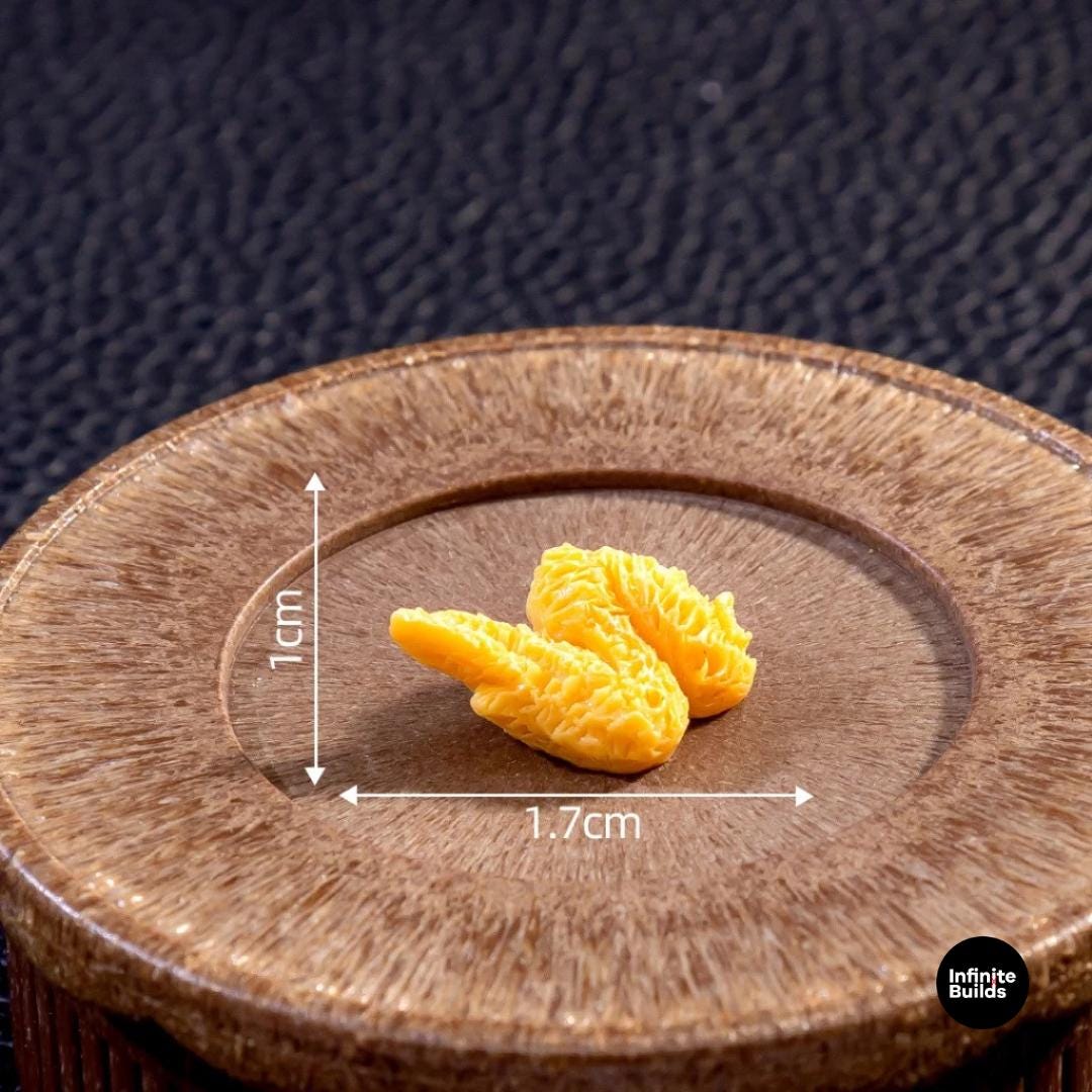 Mini Fried Chicken Fast Food: Dollhouse Foodie Gift