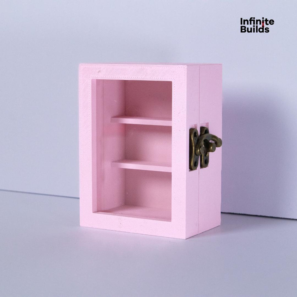 Miniature Anxiety Bookshelf: 3D Printed Dollhouse Bookcase
