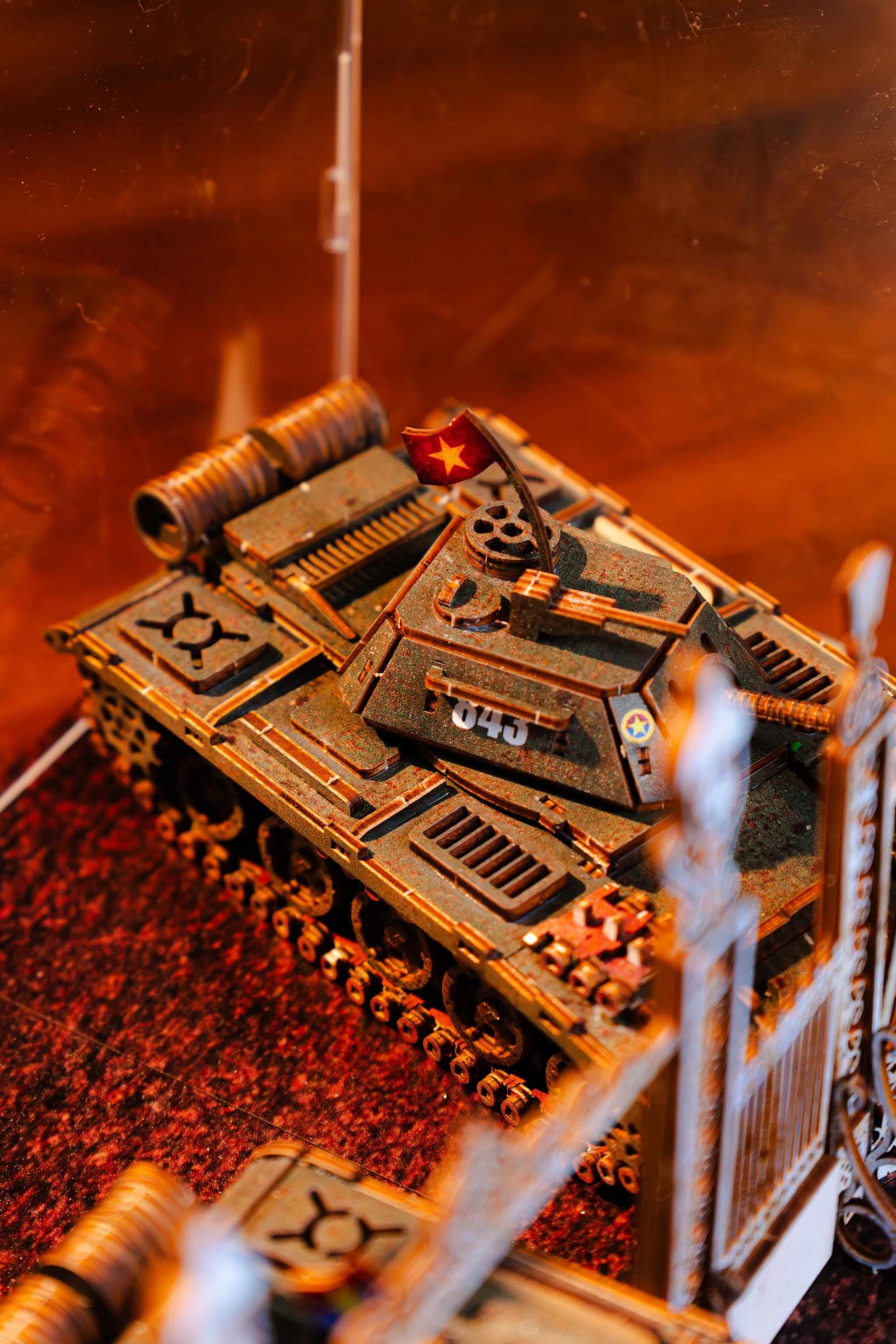 DIY Vietnam History Book Nook: Reunification Palace Diorama Model Kit