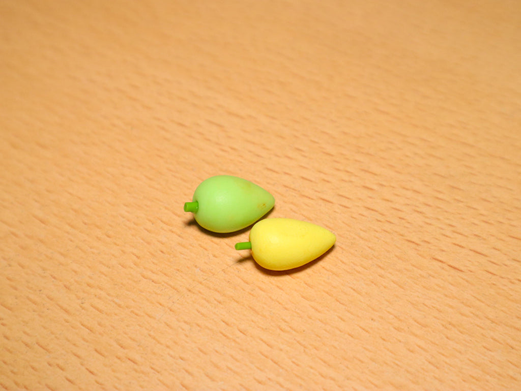 Handmade Miniature Mango Set: Polymer Clay Mini Food Art