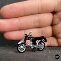 1:64 Scale Mini Motorcycle 12K Resin Model | High Detail 3D Printed Mini Bike | Handmade Collectible Display | Miniature Motorbike Model