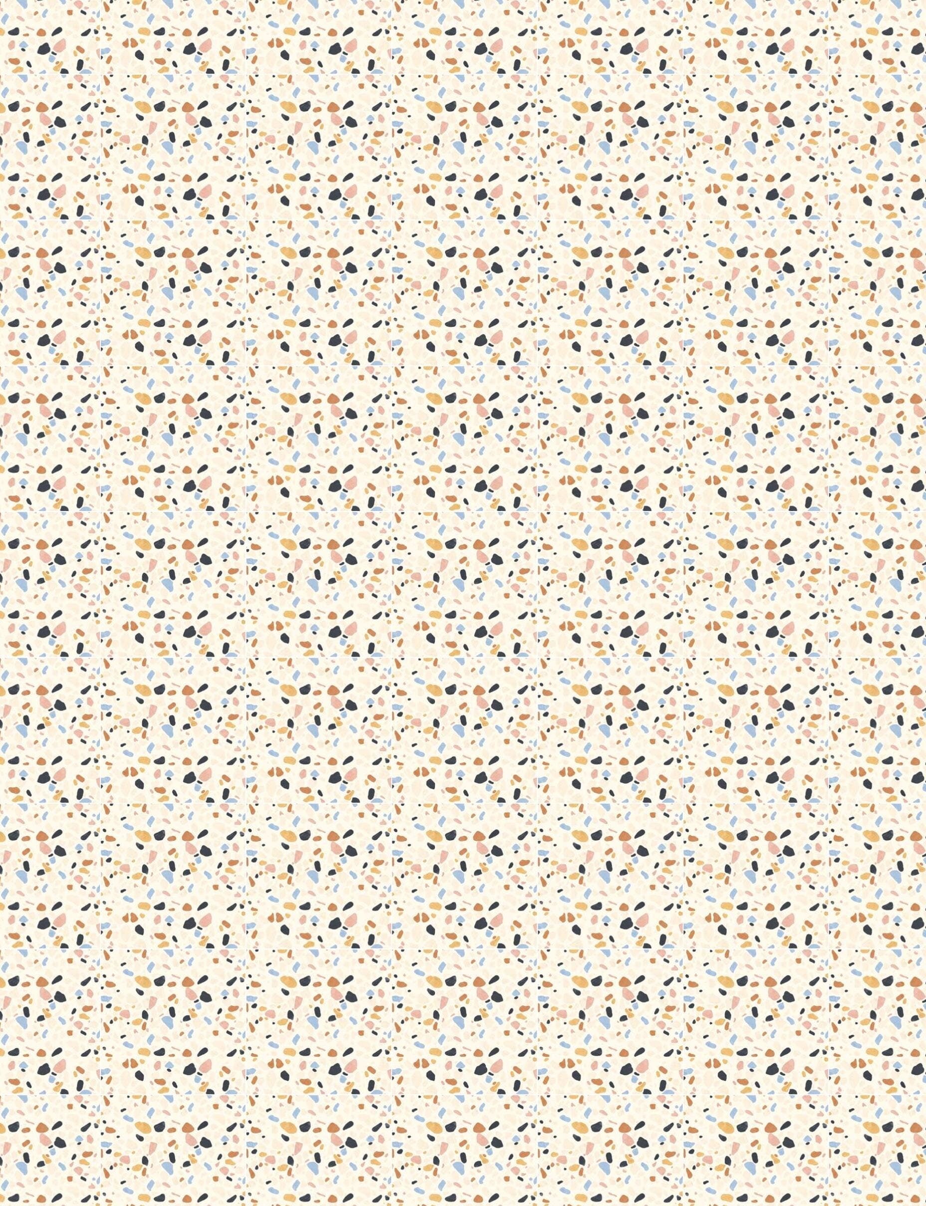 1:12 Scale Dollhouse Terrazzo Flooring (Digital Download)