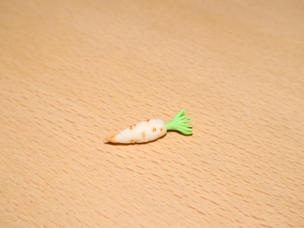 Handmade Miniature Radishes (Set of 2): Polymer Clay Dollhouse Food