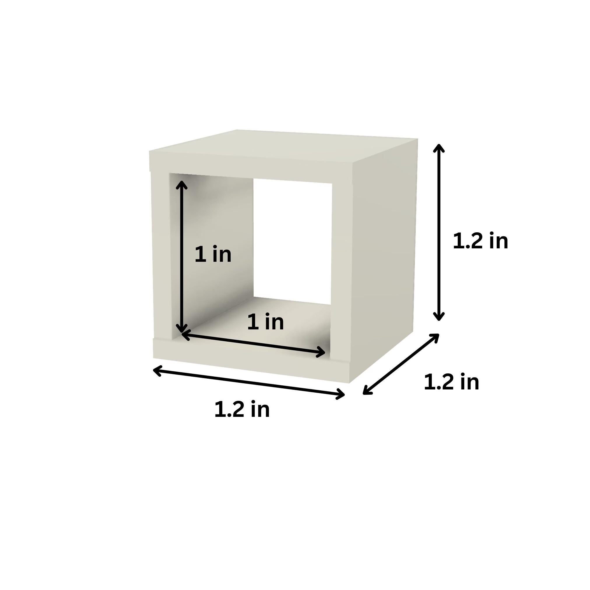 Miniature Ikea Kallax Shelves | 1:12 Scale | Dollhouse Shelves | Mini Living Room | Mini Furniture | Roombox Furniture | Miniature Storage