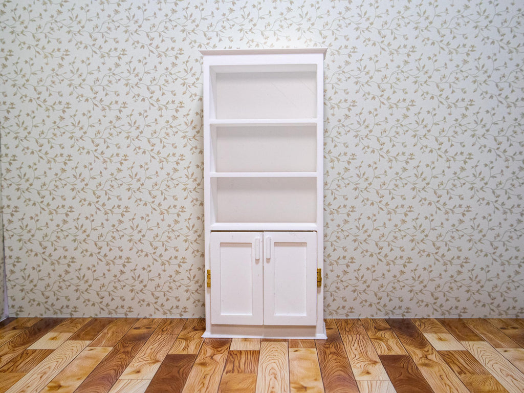 Miniature Classic Tall Bookshelf Set 1:12