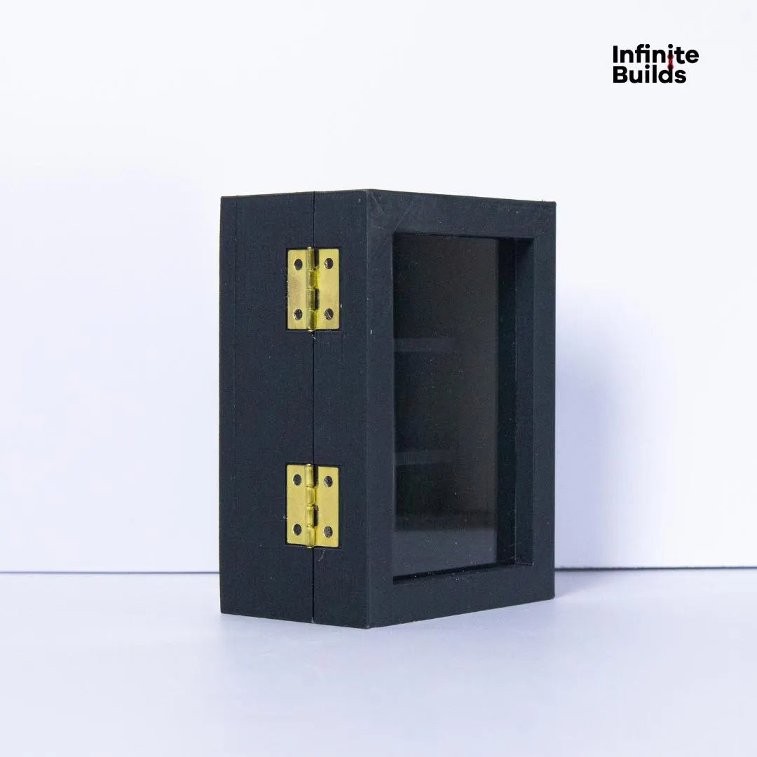 Miniature Anxiety Bookshelf: 3D Printed Dollhouse Bookcase