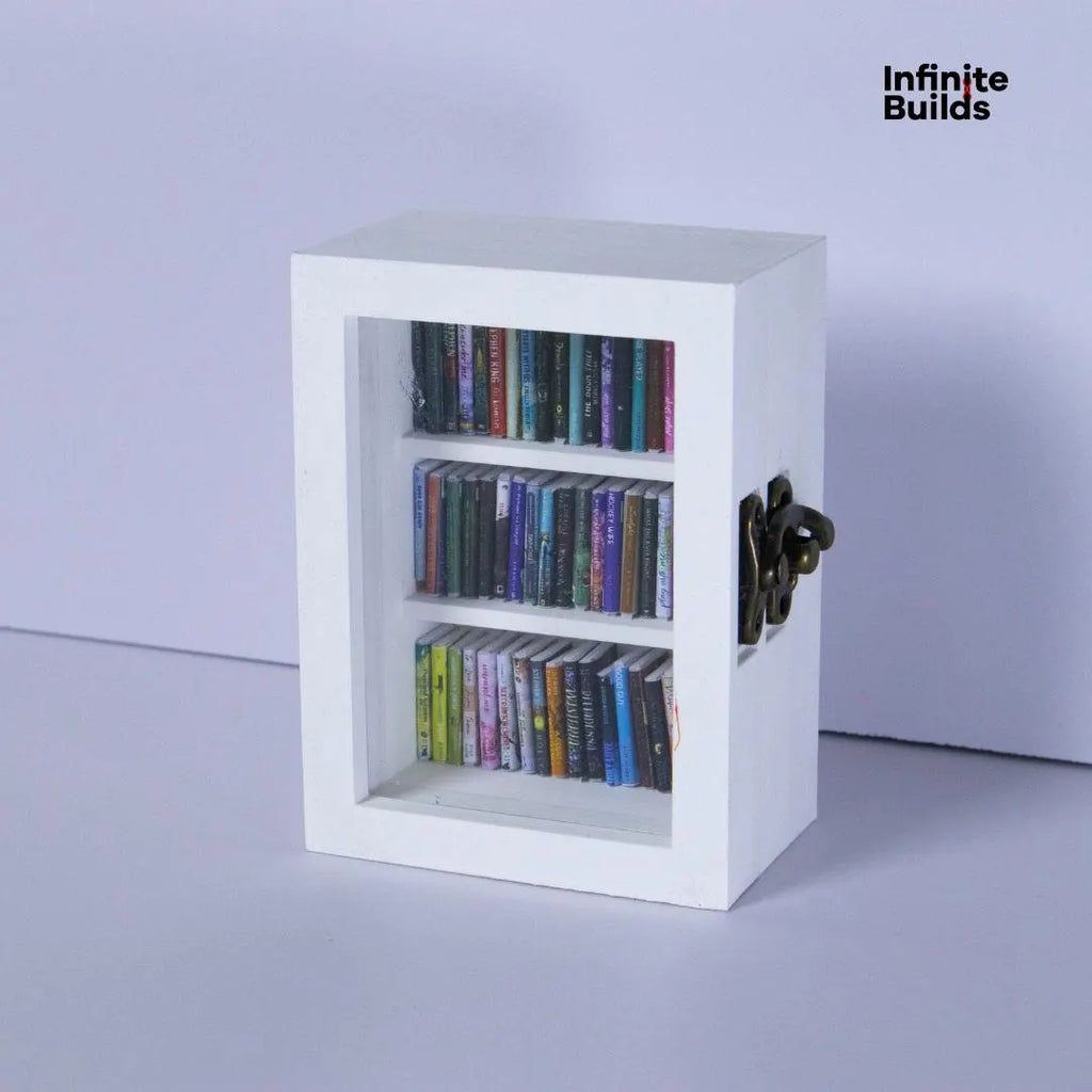Miniature Anxiety Bookshelf 1:12