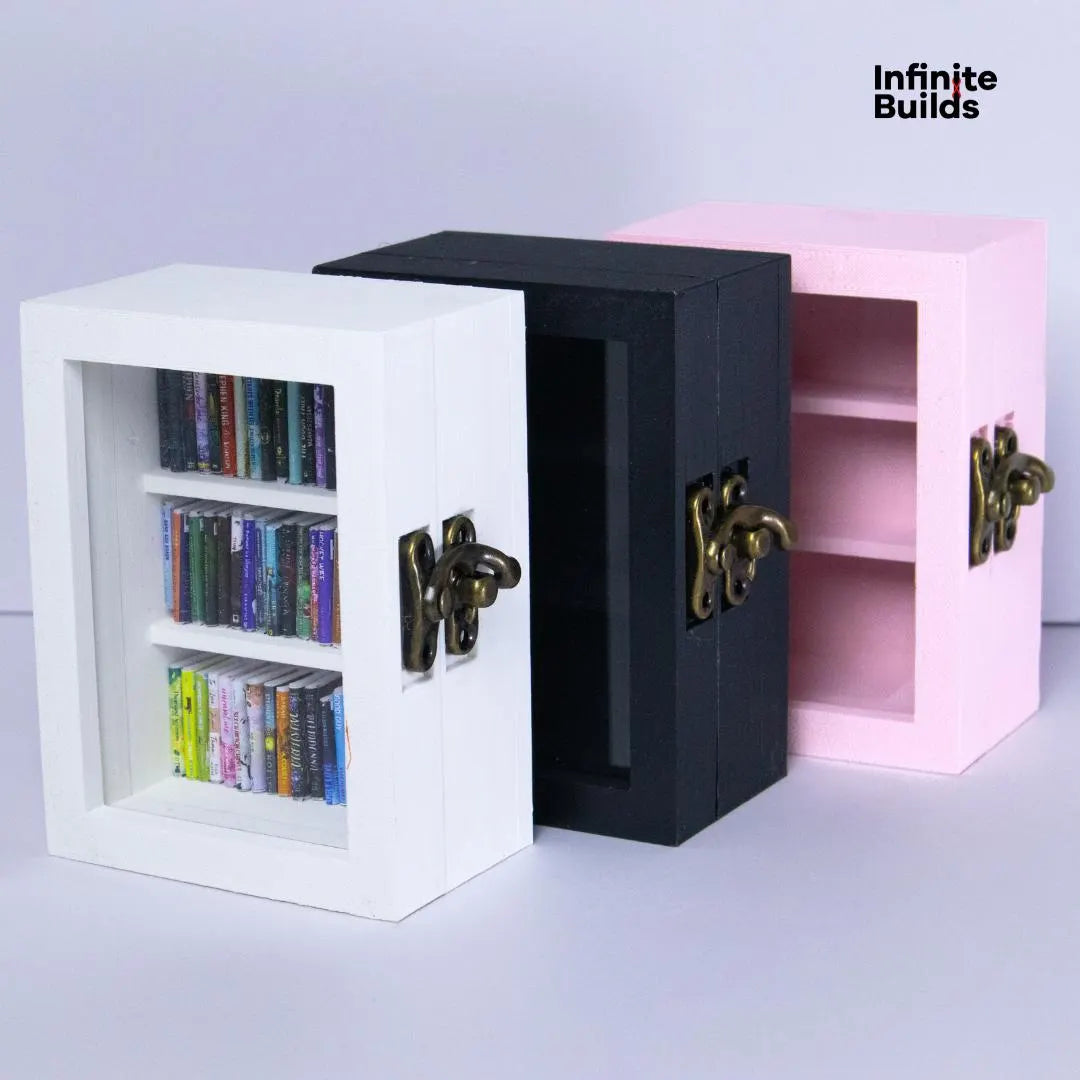 Miniature Anxiety Bookshelf 1:12