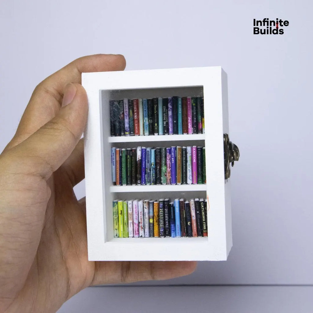 Miniature Anxiety Bookshelf 1:12