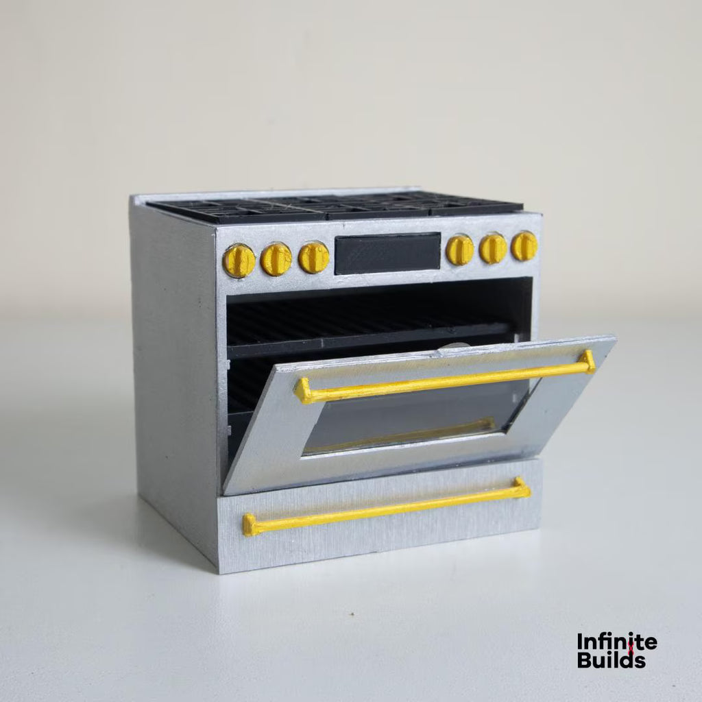Miniature Café Smart Kitchen Range 1:12