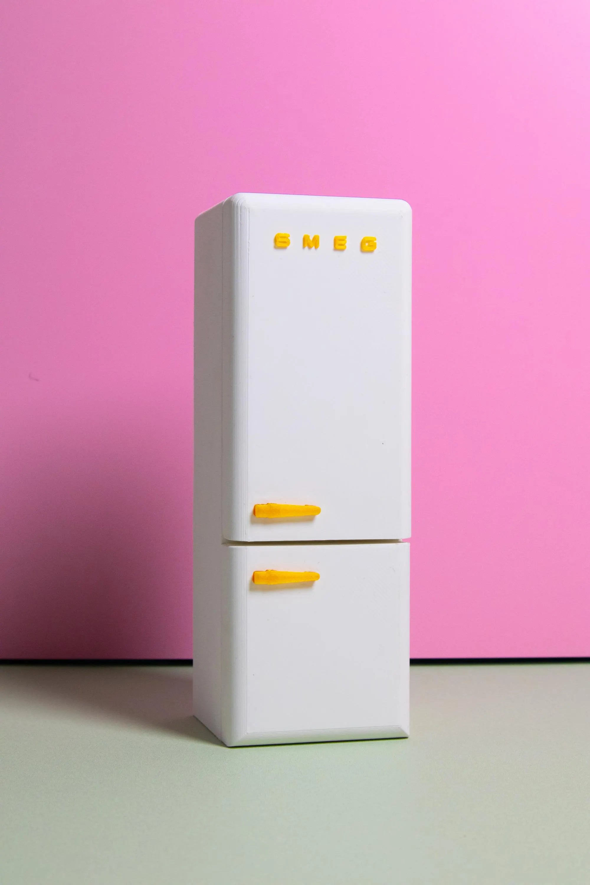 SMEG Fridge | 1:12 Scale | Dollhouse Miniature | Tiny Furniture | Retro Collection | Desk Decor | Gift for Her | Colors Customization