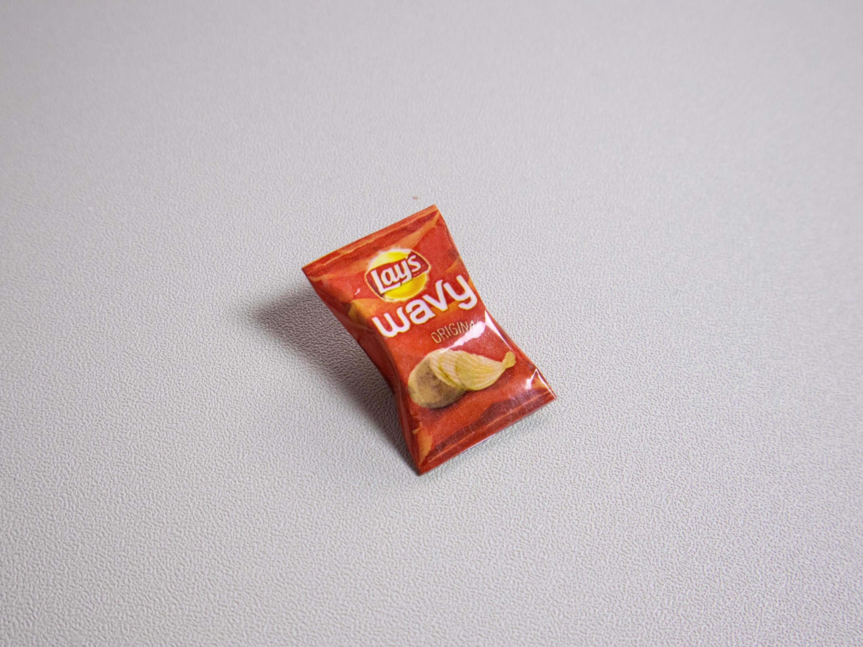 1:12 Mini Chips | Miniature Food | Mini Snacks | Dollhouse Accessories | Lightweight Paper | Mini Kitchen Food | Food Pantry