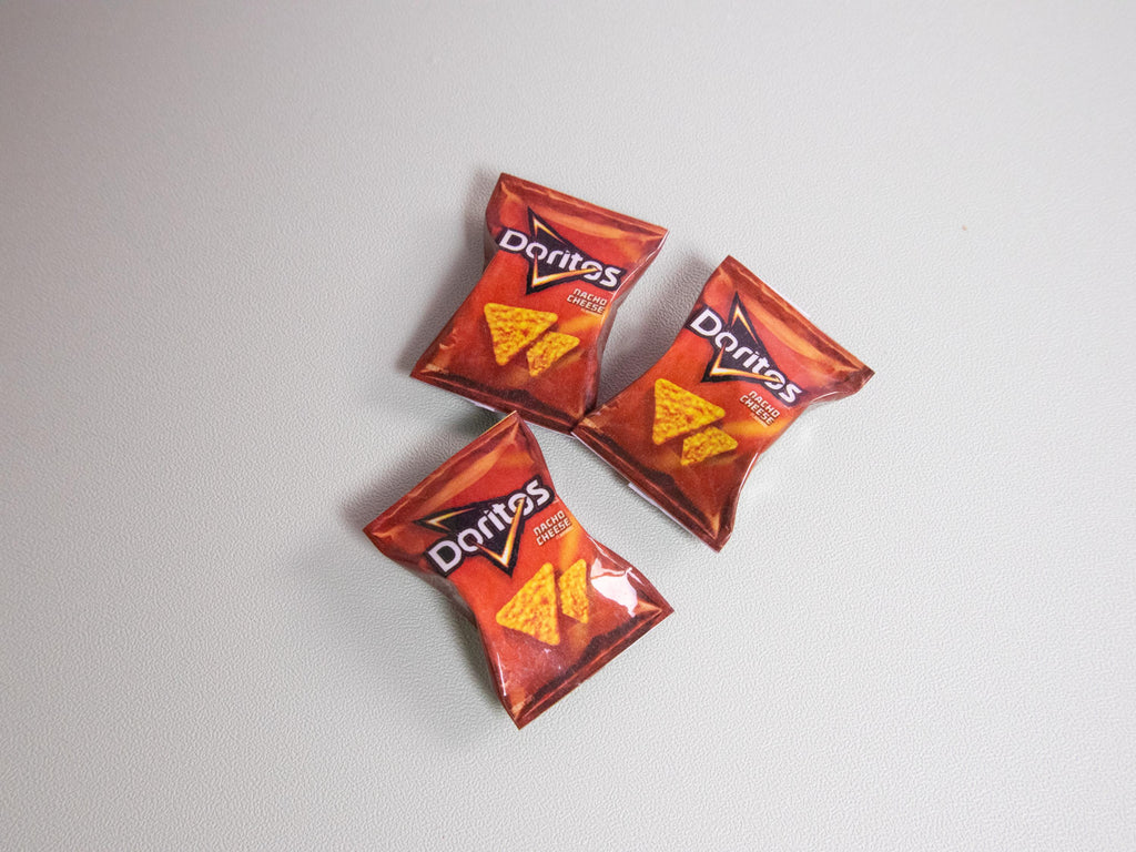 1:12 Mini Chips | Miniature Food | Mini Snacks | Dollhouse Accessories | Lightweight Paper | Mini Kitchen Food | Food Pantry