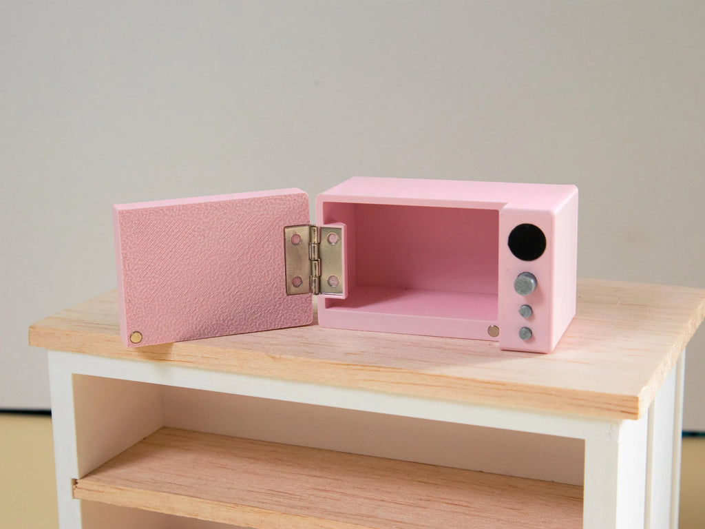 Miniature Retro Microwave 1:12 Scale