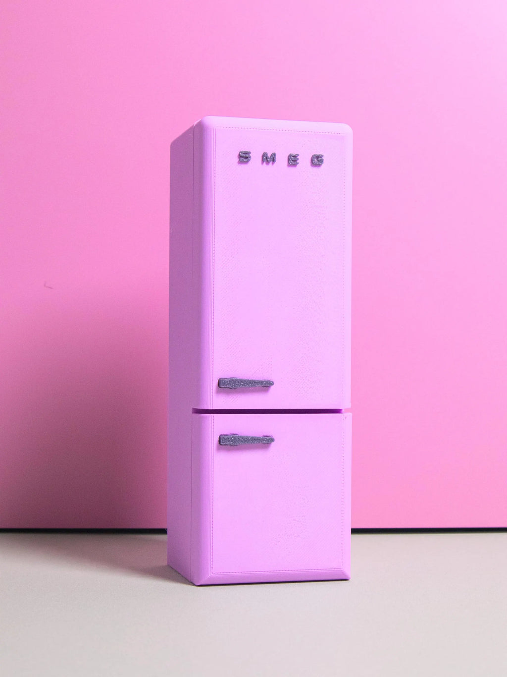 SMEG Fridge | 1:12 Scale | Dollhouse Miniature | Tiny Furniture | Retro Collection | Desk Decor | Gift for Her | Colors Customization