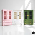 Miniature Double Door Cupboard 1:12