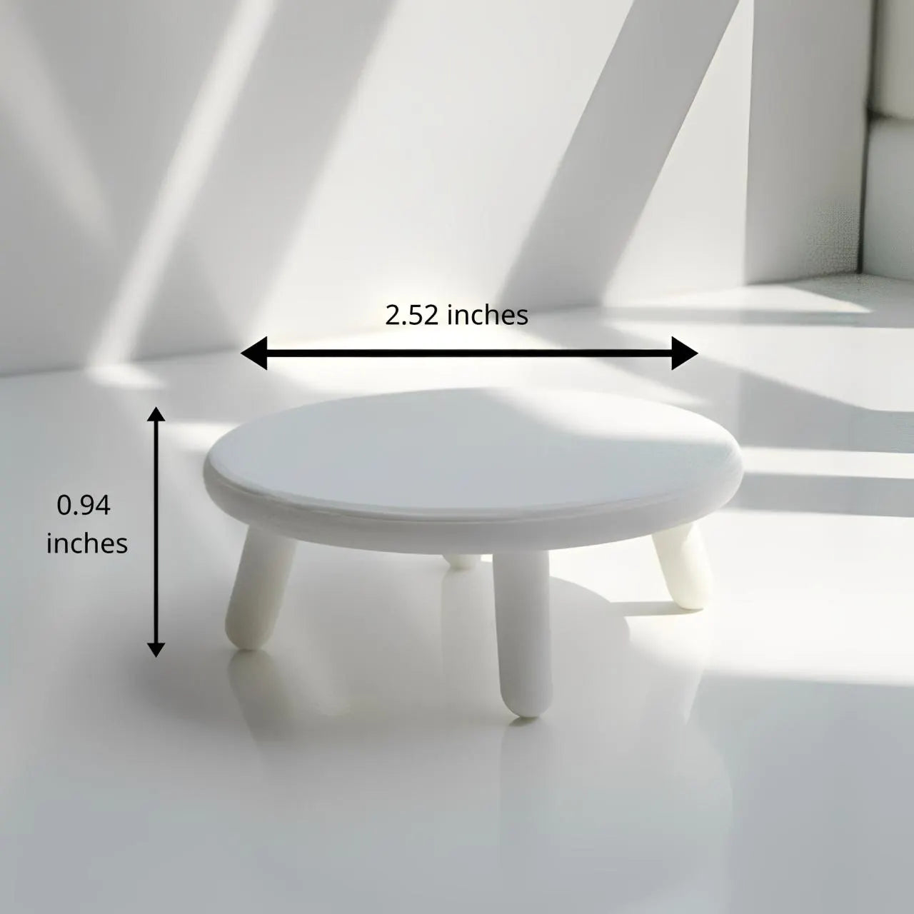 Smiski Furniture Set | Mini Living Room Decor | 1:12 Scale 3D Printed Smiski Sofa Table Lamp | Desk & Shelf Display Gift