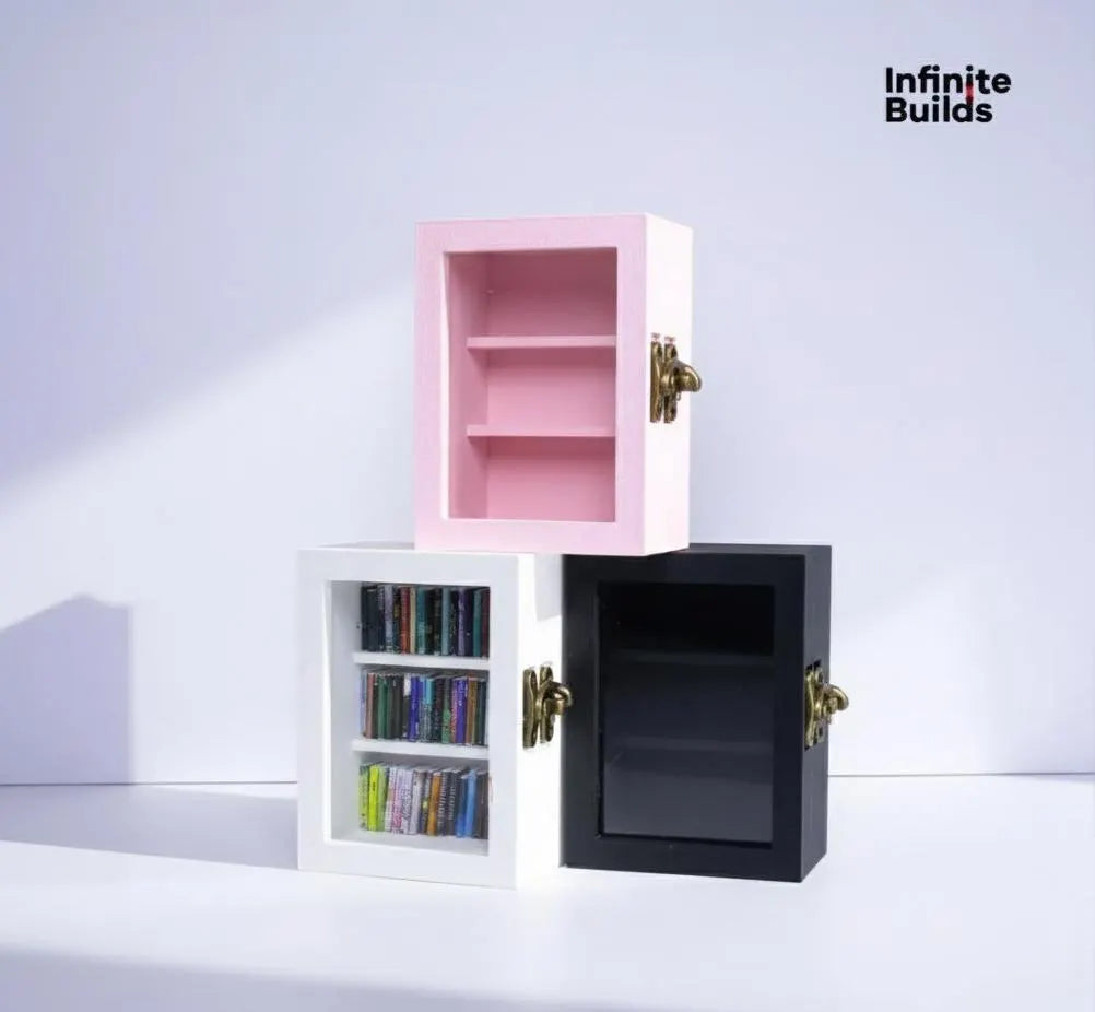 Miniature Anxiety Bookshelf 1:12