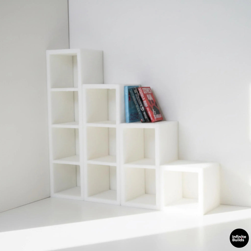 Miniature Ikea Kallax Shelves 1:12