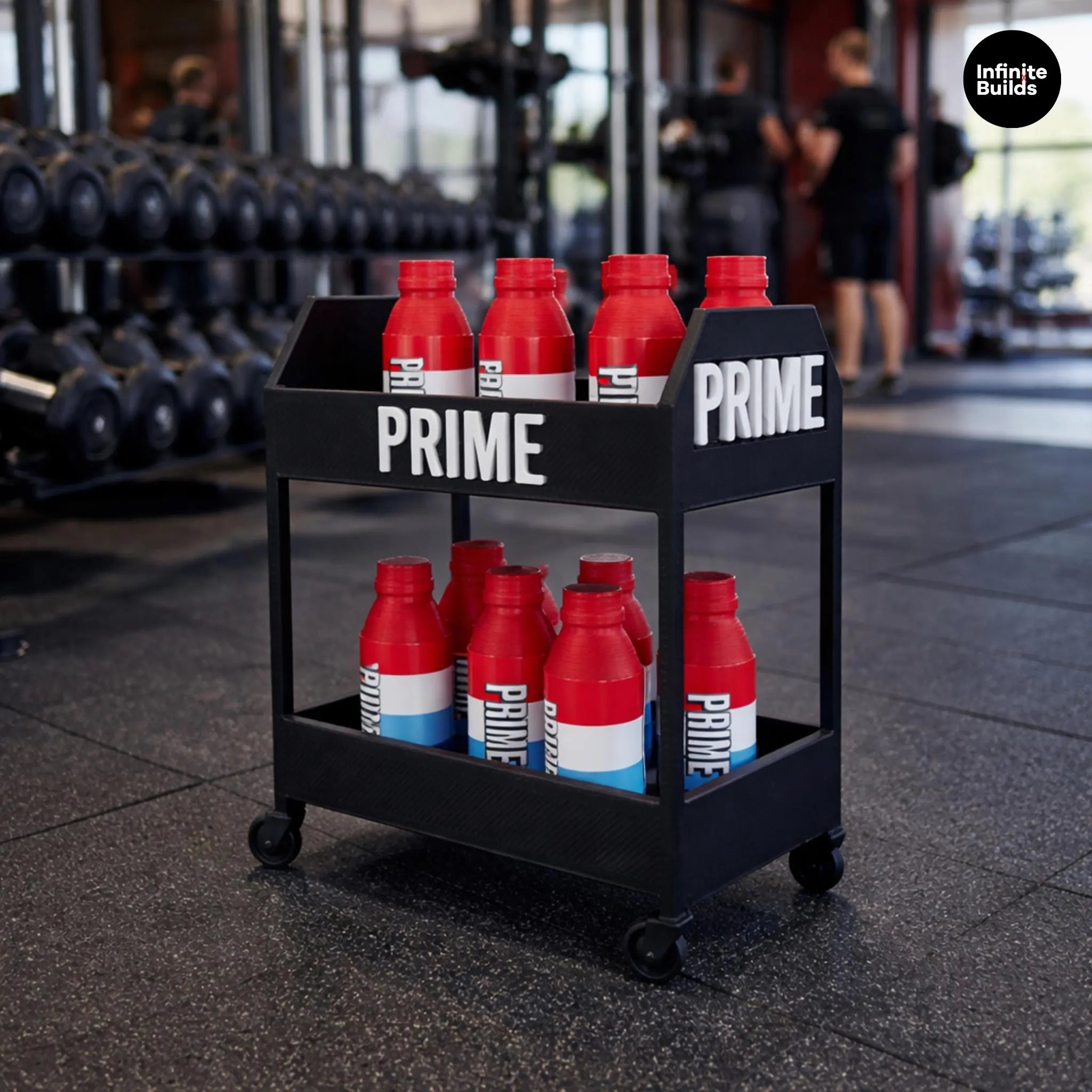 PRIME Miniature Cart and Bottles