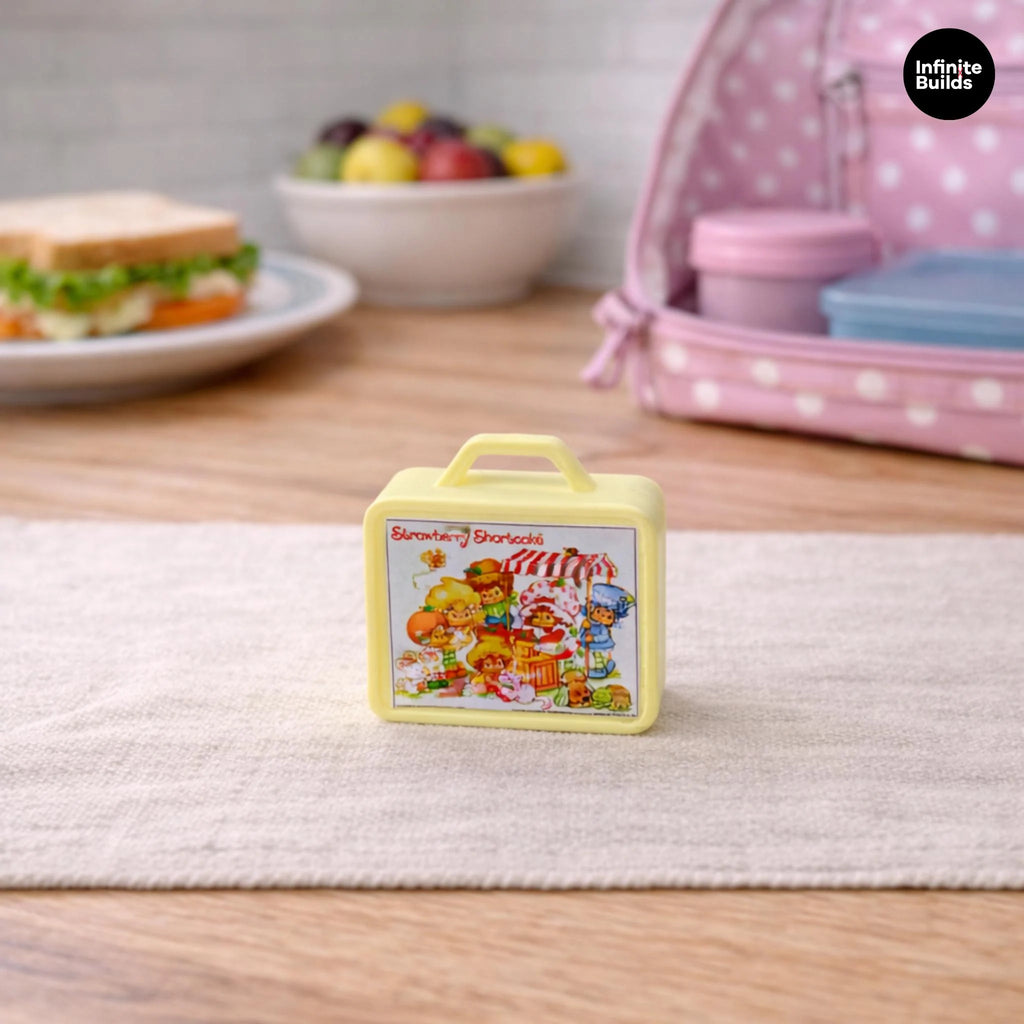 Miniature Retro Lunchbox 1:12 | Set of 2