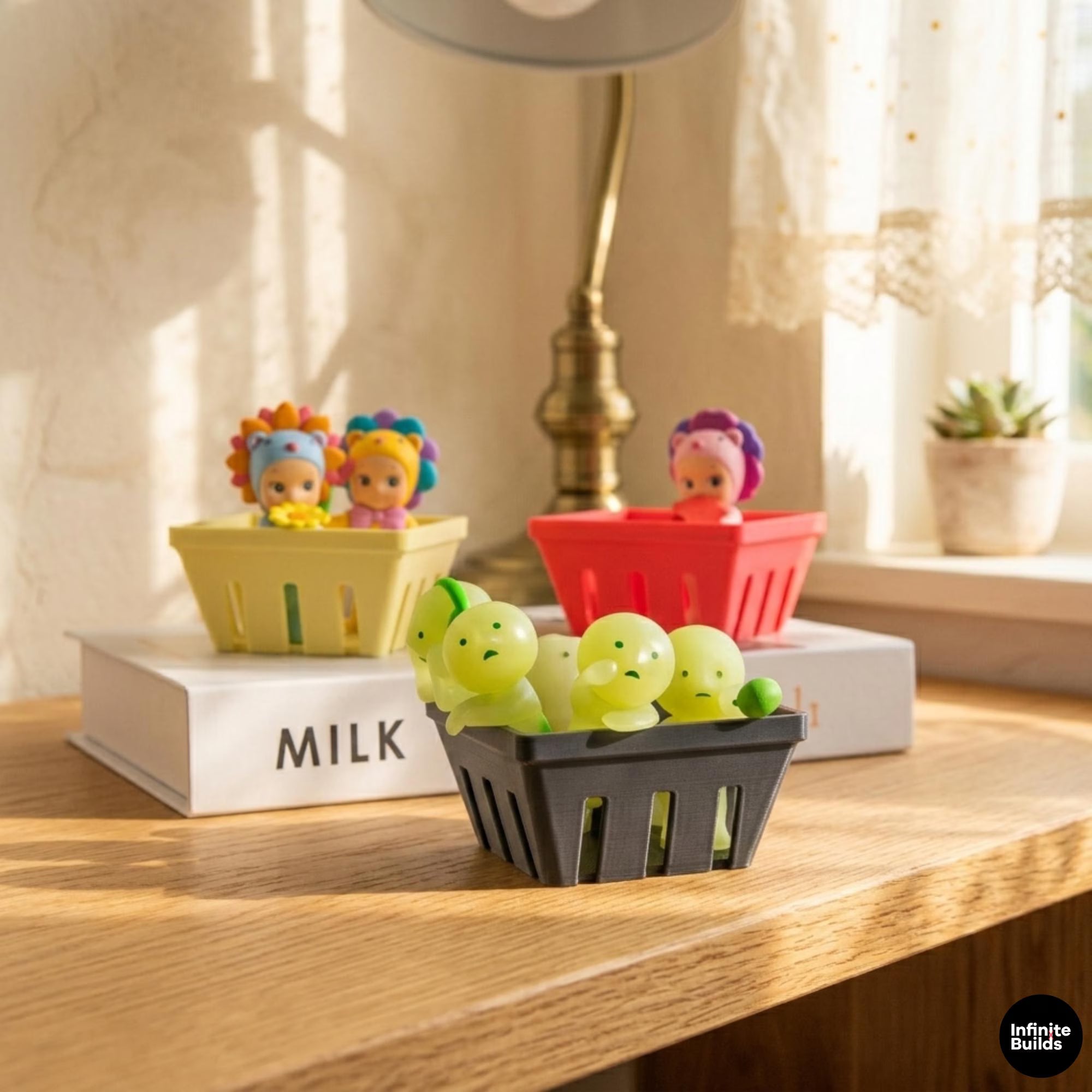 Sonny Angel Basket Display | Set of 2
