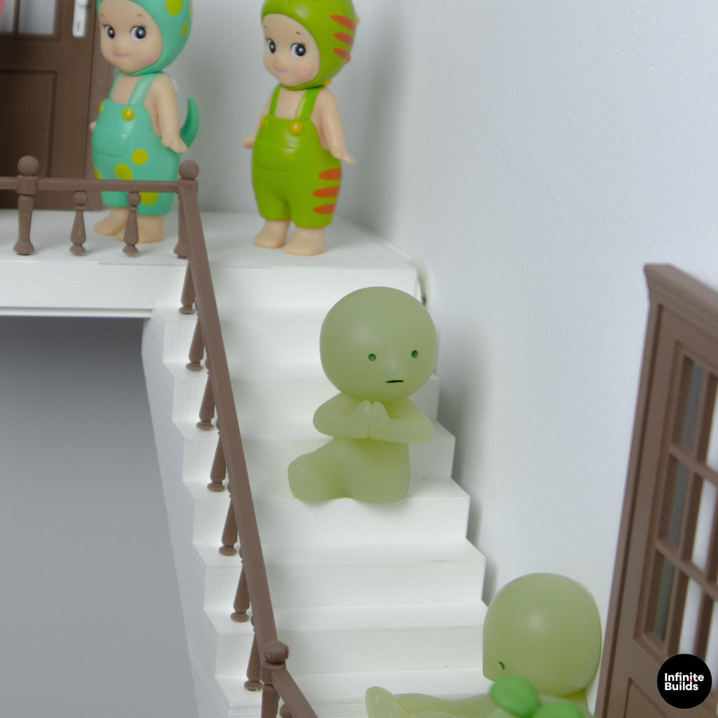 Sonny Angel & Smiski Floating Stair Shelf