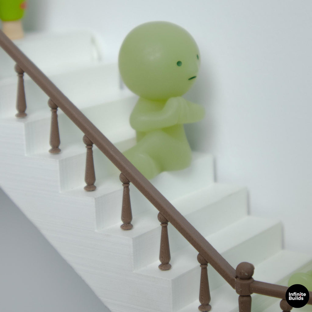 Sonny Angel & Smiski Floating Stair Shelf