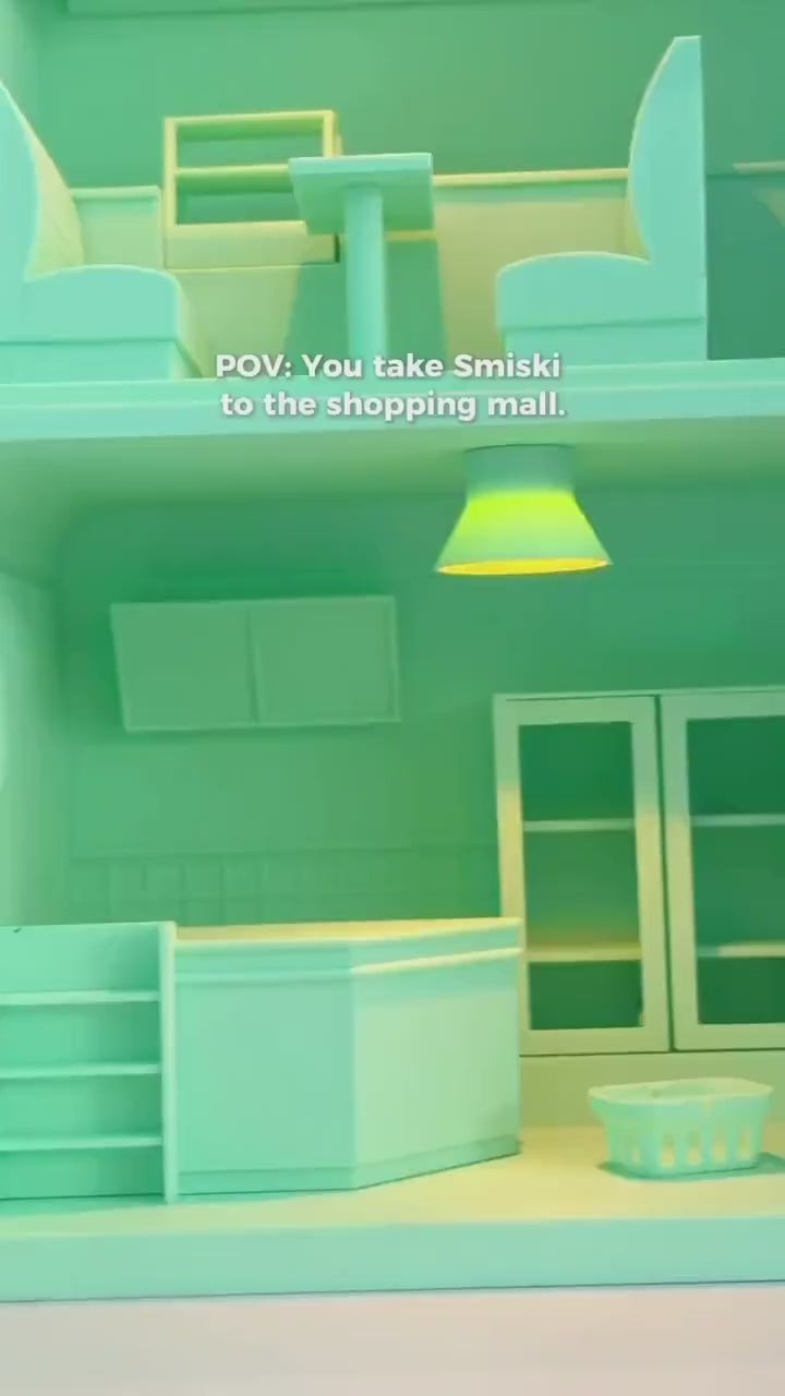3-Floor Corner Shopping Mall for SMISKI
