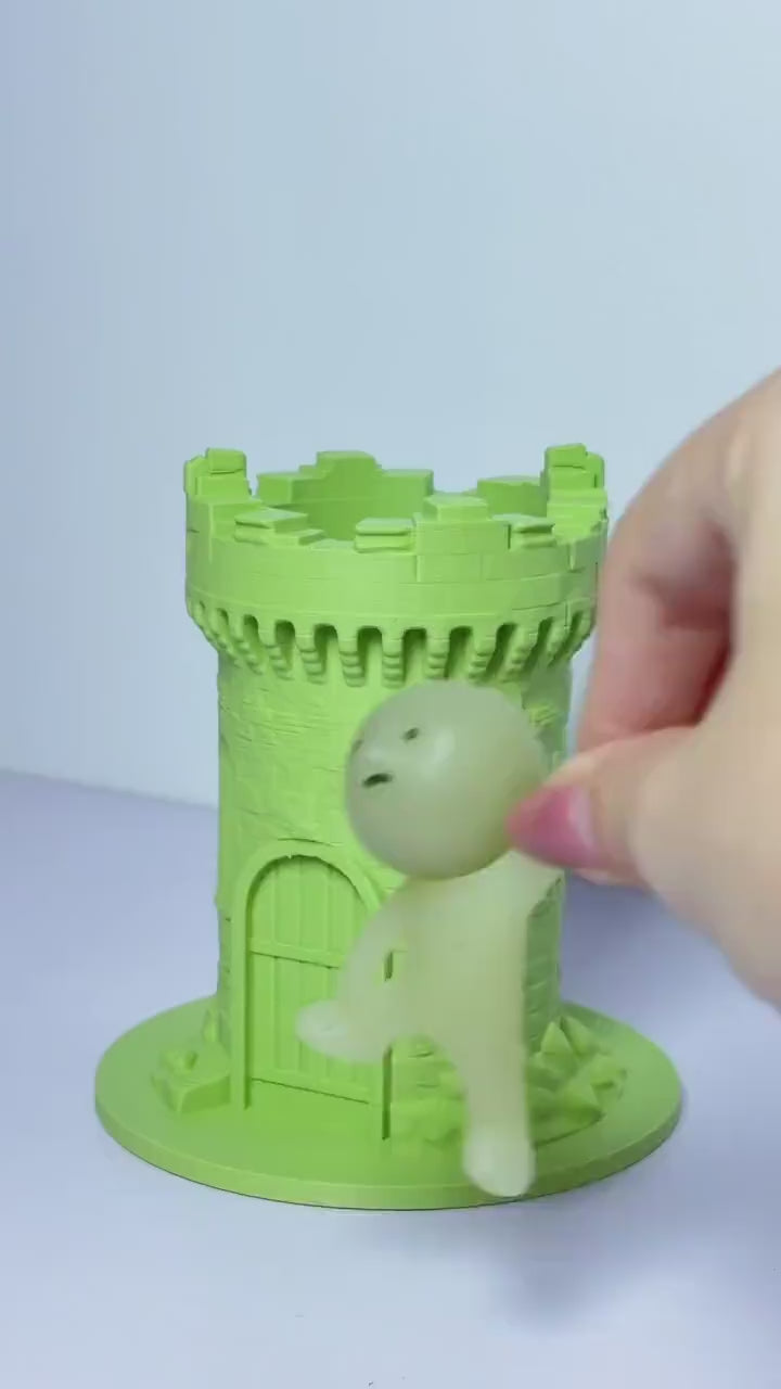 Smiski Castle Pen Holder