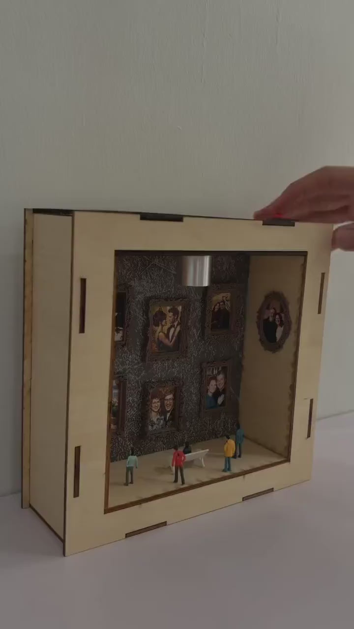 Mini Gallery DIY Kit | LED Shadow Box